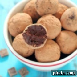 Avocado Truffle Delights 2 Avocado Truffle Chocolates Recipe - A delicious and healthy dessert option.