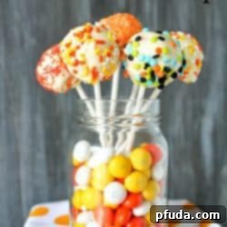 Skinny Halloween Cake Pops