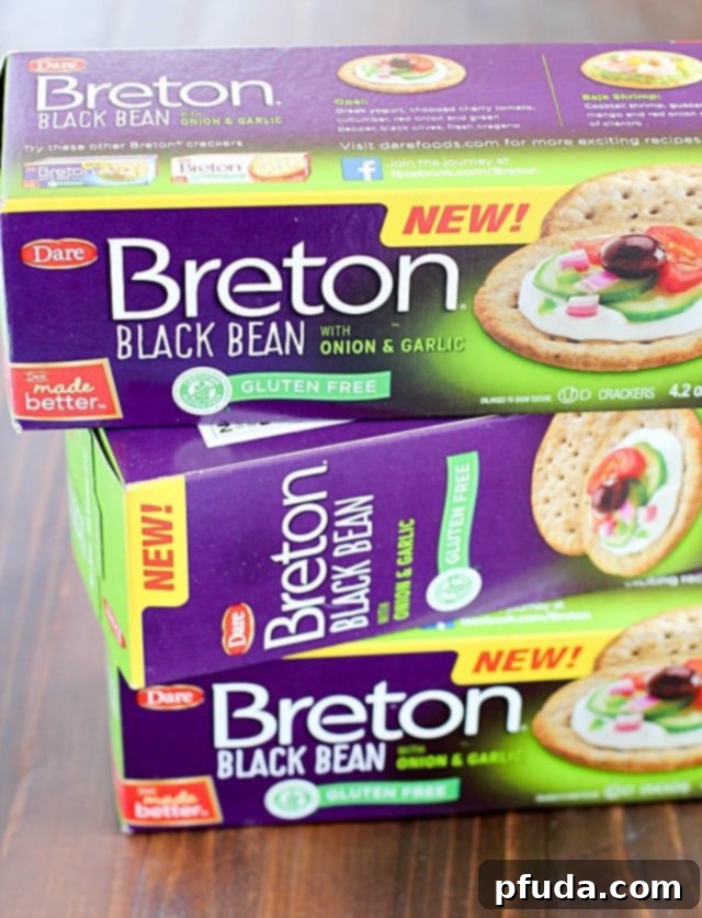 Wholesome Gluten-Free Greek Delight 5 Deliciously healthy greek dip, made with a protein-rich cottage cheese base (with ranch seasonings!) then topped with cucumbers, green onions, tomatoes, kalamata olives, and feta cheese. Healthy and full of flavor! #breton #ad