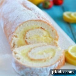 21 Irresistible Baby Shower Desserts Featuring Our Creamy Lemon Angel Cake Roll 2 A light angel cake roll filled with a creamy lemon filling. It makes an impressive (lighter) dessert and uses NO butter or oil!