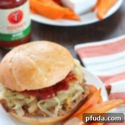 Get ready for the most flavorful spicy turkey burgers with a slathering of caramelized onions on top! Serve with a side of oven baked sweet potato fries (wedges) dipped in a spicy mayo sauce - absolutely divine! #ad