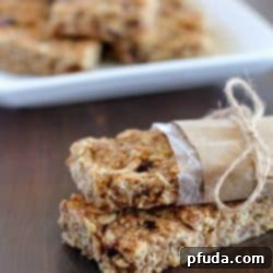 Image of Homemade Healthy Granola Bars