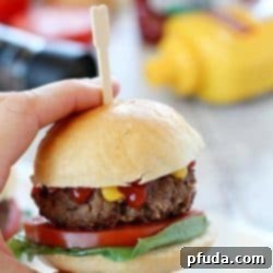 Juicy, flavorful Blue Cheese Beef Sliders for the win! Not only are these delicious, but they're super easy too! And with a secret ingredient... #ad