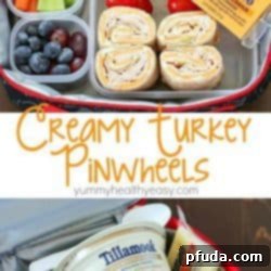 Ready for back-to-school? Pack some easy Creamy Turkey Pinwheels in your kids' lunchboxes this year! Tillamook #DairyDoneRight Ad