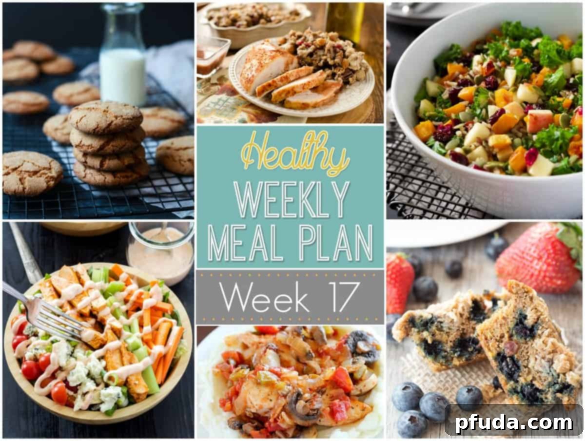 Fuel Your Week with Healthy Meals 2 Healthy Weekly Meal Plan #17: Your Ultimate Guide to Delicious & Easy Thanksgiving Week Meals