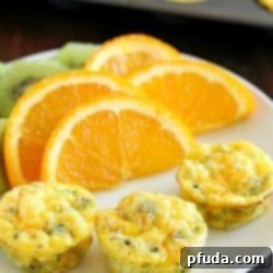 Nutritious Mini Egg Breakfast Muffins, featuring kale, potato, egg, and cheese – perfect for a quick, kid-friendly, grab-and-go meal.