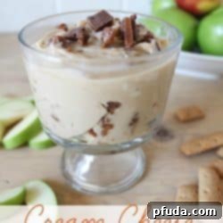 Cream Cheese Toffee Dip